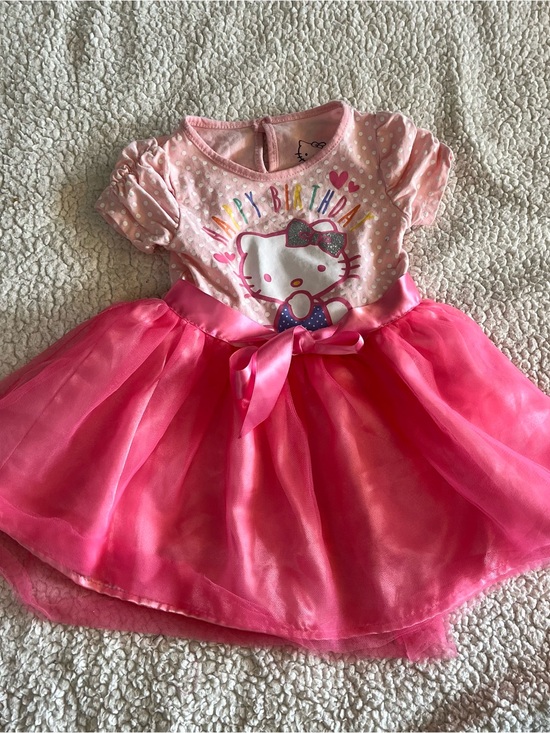 Hello Kitty Other - Hello Kitty Pink Hot Pink Tulle Party Dress